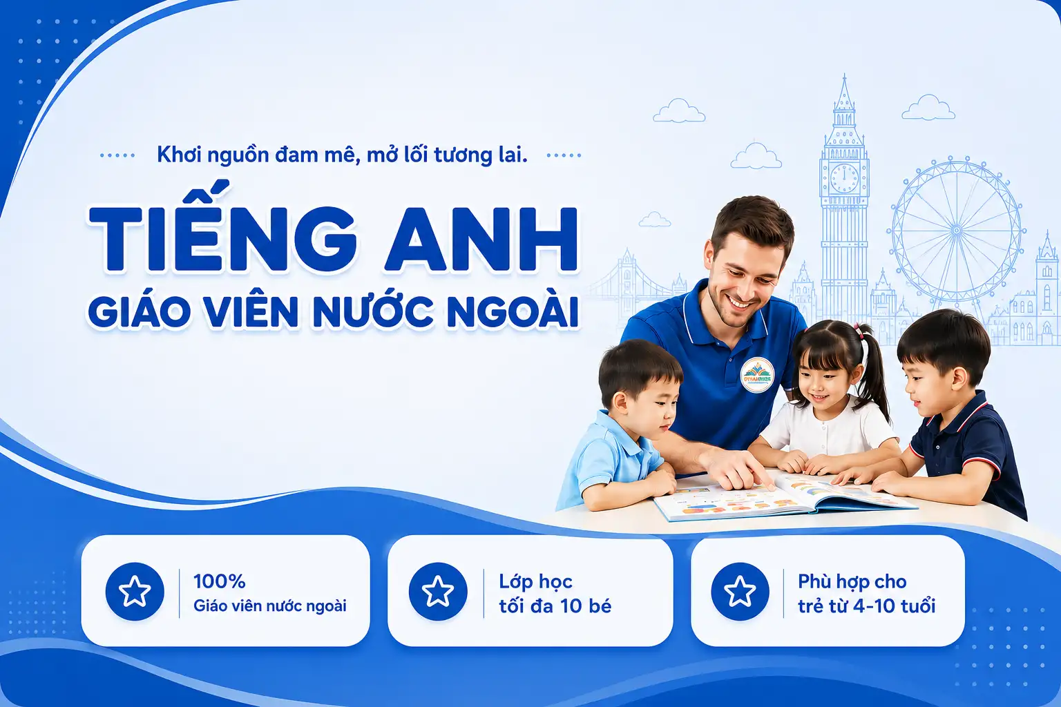 Khóa tiếng Anh mầm non tại DynaMinds